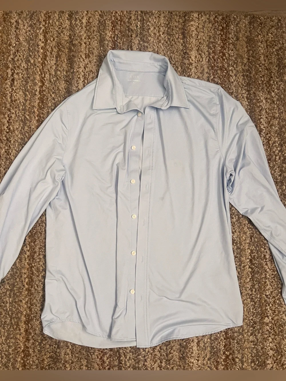 J. Crew Light Blue Men's Dress Shirt